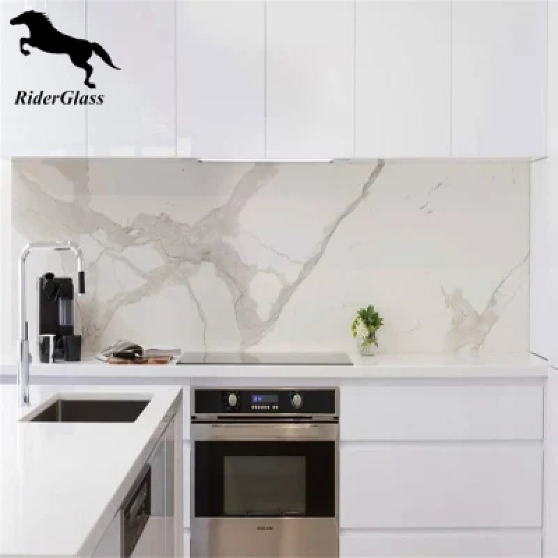 Splashbacks de vidro colorido