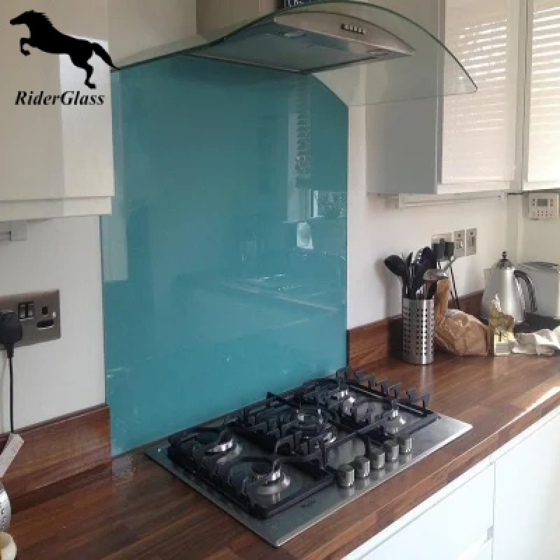 Splashbacks de vidro colorido