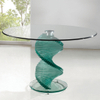 Top de mesa de vidro