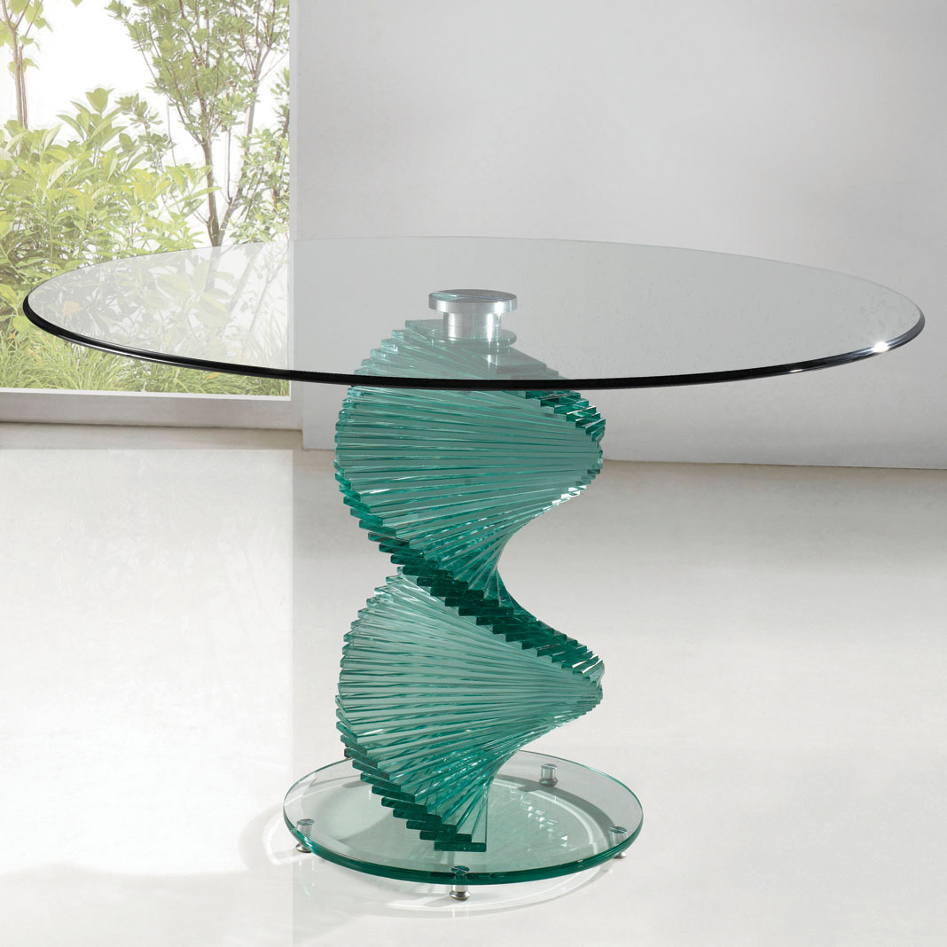 Top de mesa de vidro