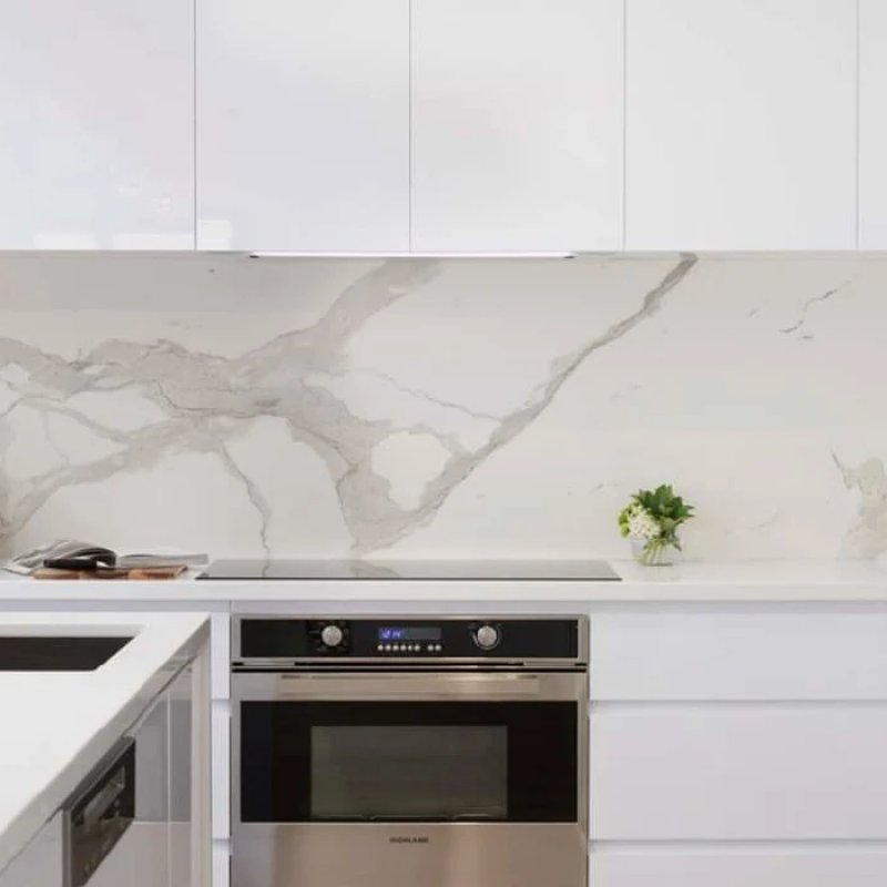 Splashbacks de vidro colorido
