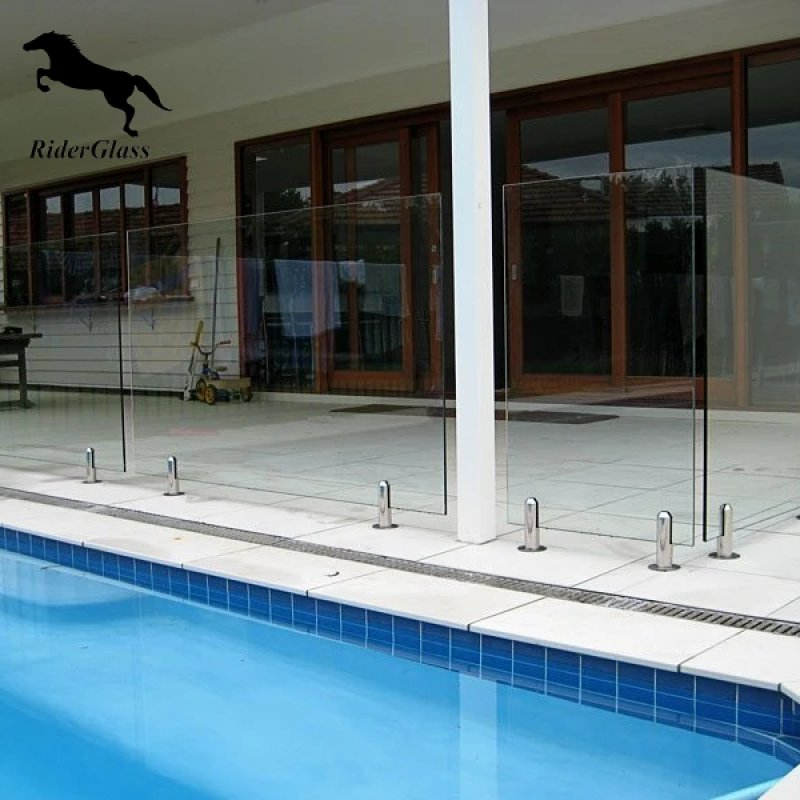 Vidro de esgrima da piscina