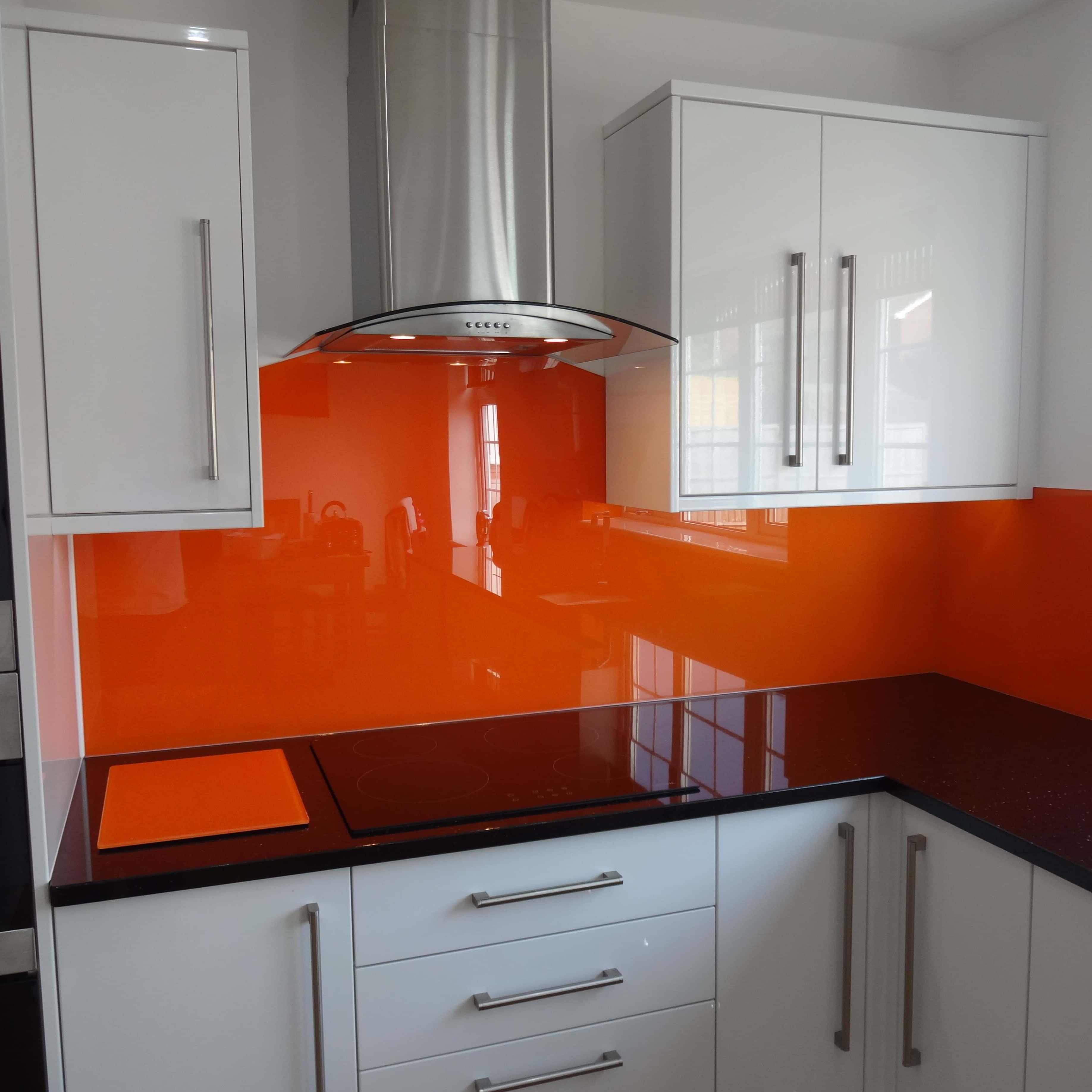 Splashbacks de vidro